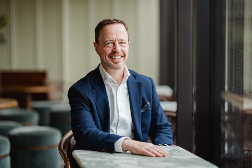 Mark Coulter, Ellisons consultant, specialising in prime and super prime residential properties in Scotland.