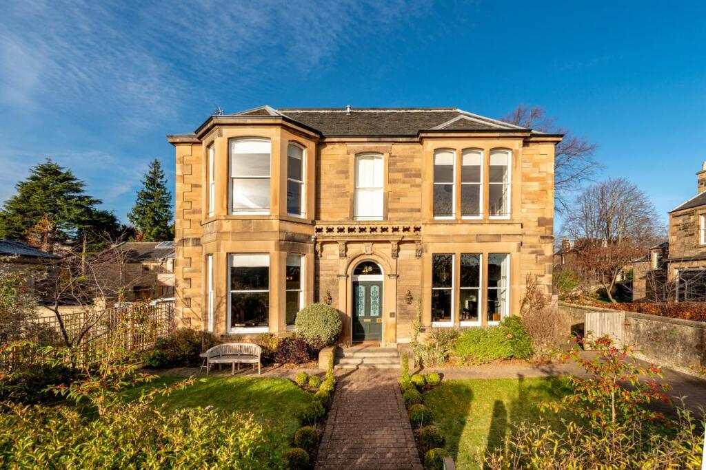 Image of exterior, showing Ellisons’ past prime and super prime properties projects in Scotland.